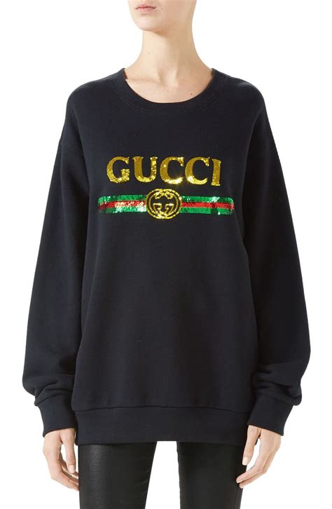 gucci sweatshirt womens nordstrom|women's Gucci sweatsuit.